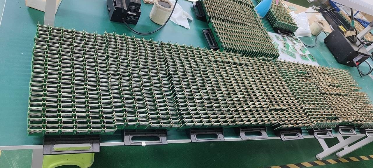 Shenzhen Jutai Comm Co., Ltd. خط إنتاج الشركة المصنعة