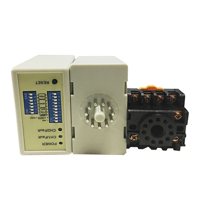 كاشف حلقة المركبات LD-200 مزدوج القناة مع نطاق 20000uh و 110-240VAC للطاقة لإدارة المواقف