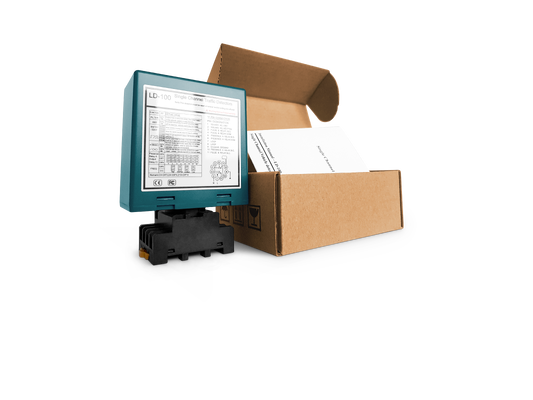 كاشف حلقة المركبات LD-100 القناة الواحدة لبوابات حاجز وقوف السيارات مع نطاق 20-2000μH ، 16 مستوى حساسية وحماية 40000V