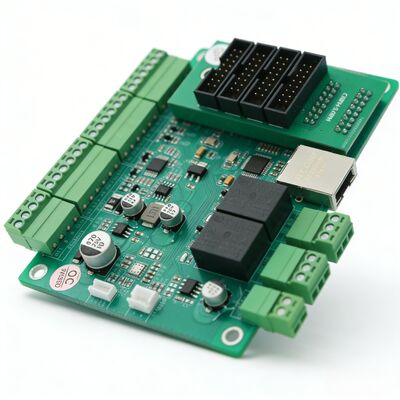NED200 لوحة تحكم شاشة LED مع تكامل TCP/IP RS485 MQTT و Wiegand 26/34 التكيفية و HUB75 HUB08 واجهة LED لنظم وقوف السيارات الذكية
